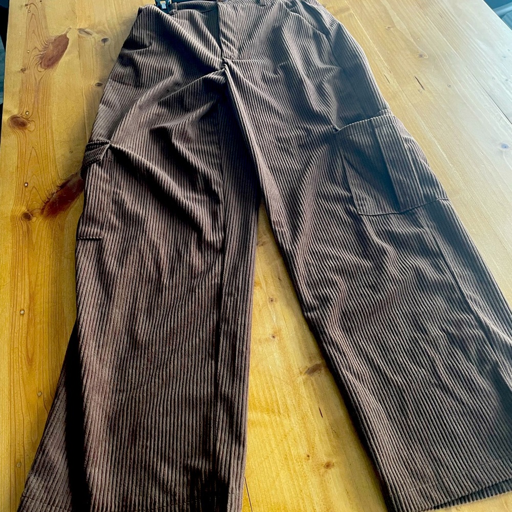 Shein corduroy small pants